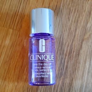 Clinique eye make up remover